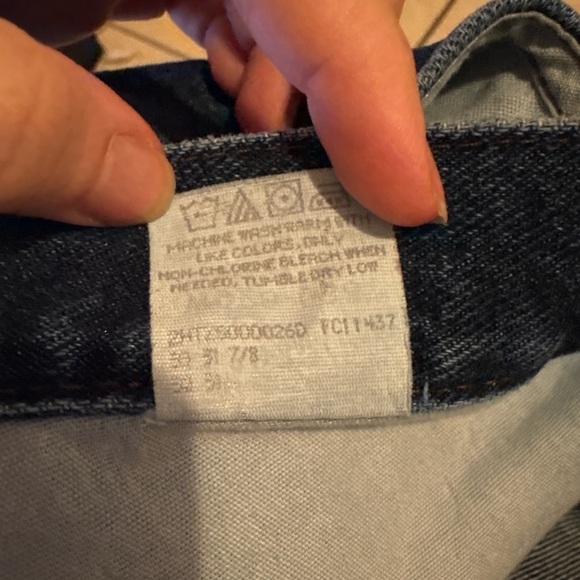 Riders by Lee Classic Fit Straight Leg Denim Jeans Women's 12 MED Blue Mid Rise - Picture 8 of 10